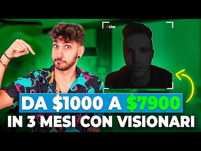 DA 1000 A 7900$ IN 3 MESI, COME DAVIDE HA EVOLUTO IL BUSINESS CON VISIONARI SELF PUBLISHING