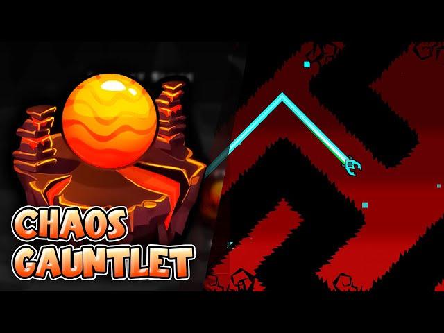 “Chaos Gauntlet” Complete (All Coins) – Geometry Dash