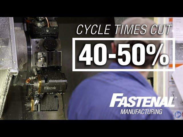 Faster fulfillment of your custom part needs