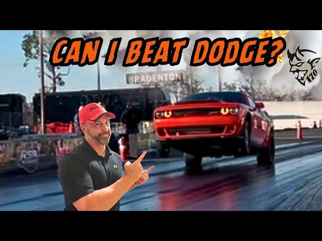 I Did THIS Trying to Beat Dodge's STOCK Demon 170 Record!  Is it possible?