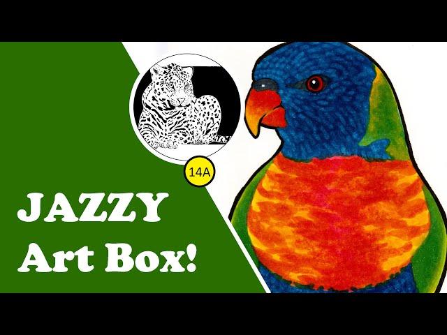 Jazzy Art Box Unboxing & Spectrum Noir Illustrator First Impressions