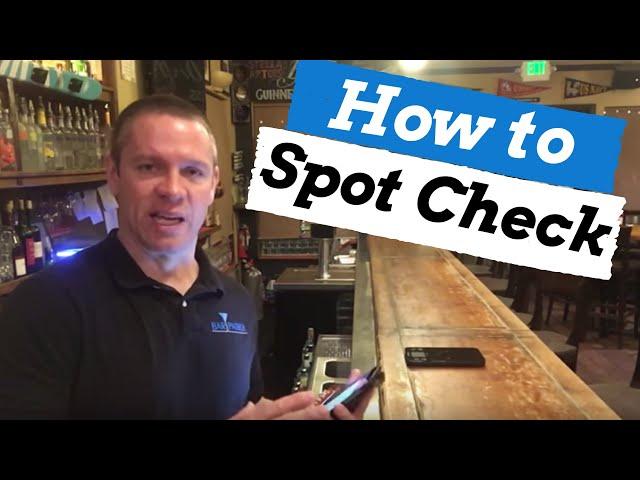 Bar Inventory - How to Spot Check Your Bartenders in 10 Minutes Flat