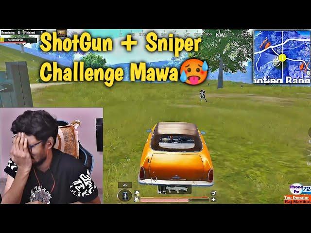 ShotGun + Sniper Crazy Challenge Mawa, Don't Miss the End