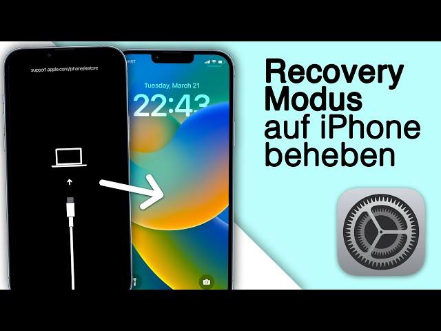 iPhone hängt im Recovery Modus - So beendest du ihn! [4 Methoden]