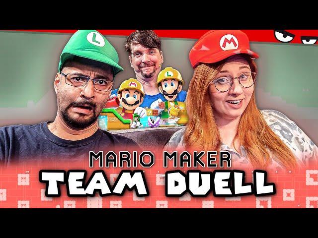 Kooperative Kämpfe um den SIEG | MARIO MAKER 2 TEAM DUELL u.a. mit Gregor, Sia & Fabian