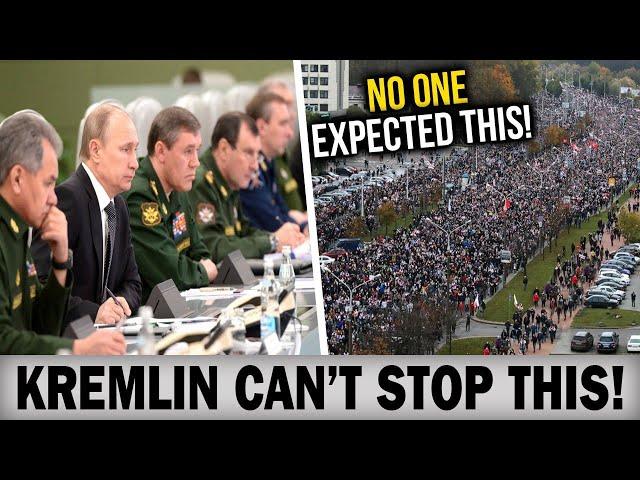 Kremlin Can't Stop This! Russians took to street and started a major revolt!