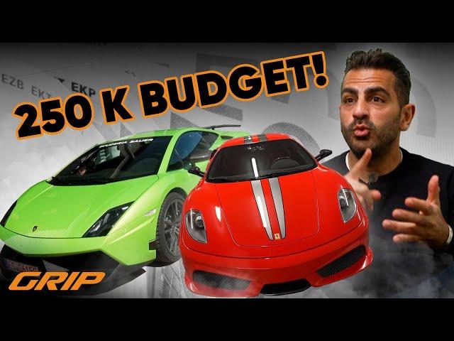 Hamid sucht: Ferrari  Lamborghini  Aston Martin für 250k  | GRIP