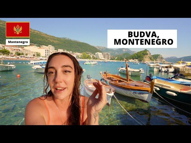 Exploring BUDVA - MONTENEGRO'S Iconic Beach Paradise 