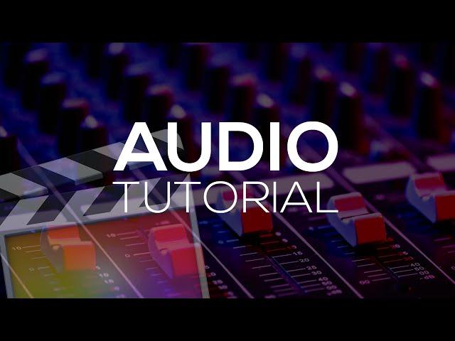 How To Fix And Edit Audio In Final Cut Pro X
