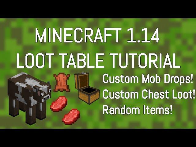 Loot Table Tutorial Minecraft 1.16️ || CUSTOM Mob Drops and Chest Loot