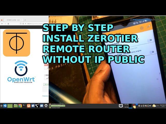 OpenWrt Zerotier - Remote Router without IP Public