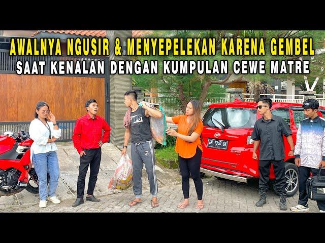 AWALNYA NGUSIR & MENYEPELEKAN KARENA SEORANG GEMBEL KENALAN DENGAN CEWEK MATRE SAAT TAU TERNYATA DIA