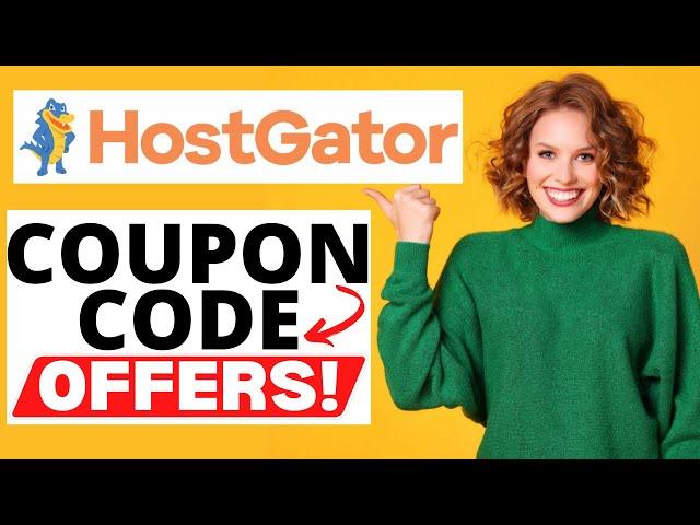 Hostgator Coupon Code (Discount)  | MAXIMUM Hostgator Offers! 
