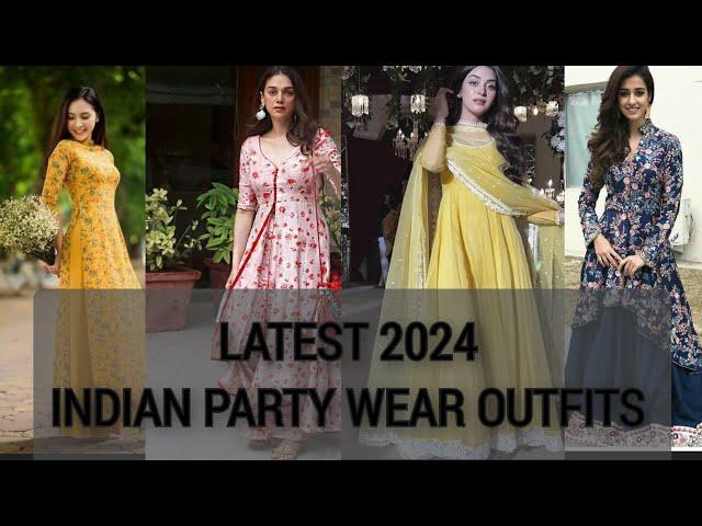 Latest 2024 Indian Party Wear Outfits । Trending Indian Suits Design #indian #latest #design