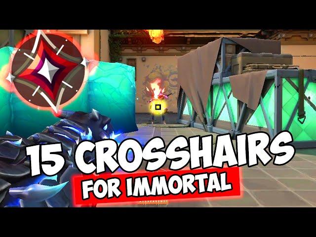 My TOP 15 Crosshairs for Immortal (Valorant)