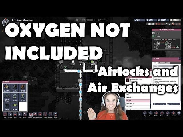 How to Build an Airlock / Air Exchange system - Oxygen Not Included Alpha Release