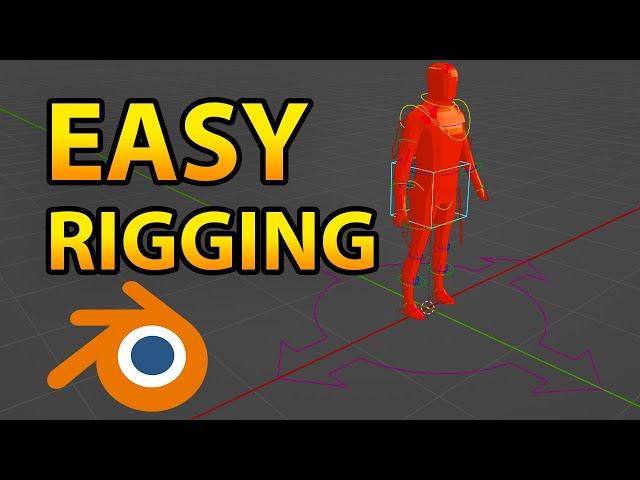 How To Easily RIG Characters With RIGIFY in BLENDER 3