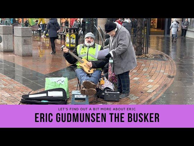 Busker Éric interview with ReBreak News on Scottish bands and Scottish Artists.