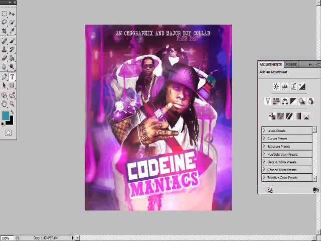 FREE LIL WAYNE MIXTAPE COVER PSD- CMGGRAPHIX