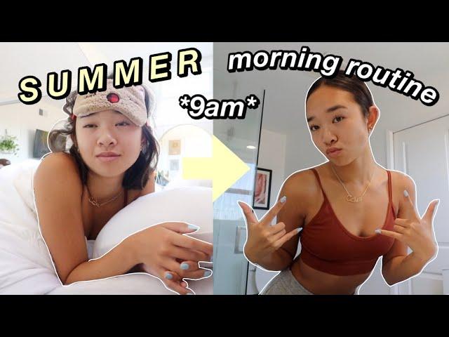 9am summer morning routine | Nicole Laeno