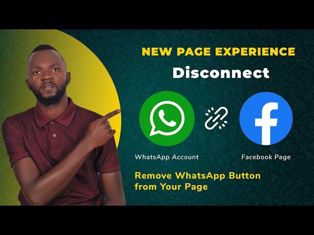 How to Unlink / Disconnect  your WhatsApp from Facebook Page  in 2023 ( New Page Experience )