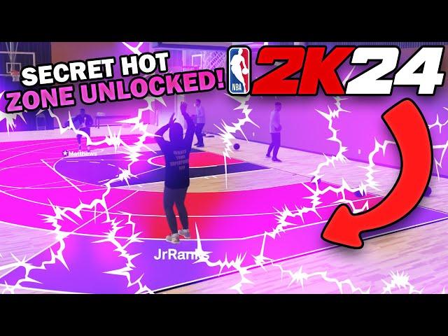 HOW TO GET NEW LETHAL SHOOTING HOT ZONES in NBA 2K24! SECRET HOT ZONES MAKE YOU GREEN EVERY JUMPSHOT