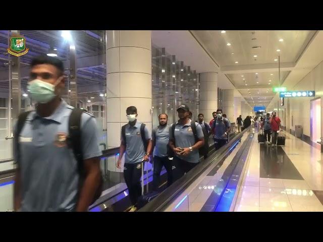 Bangladesh team reaching Dubai | ASIA Cup 2022