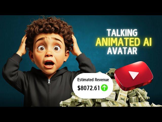 Create AI Animated Talking Avatar 2025 & Earn $1000/month Online #aiavatars #ai #aianimationvideo