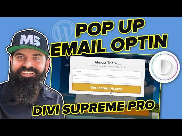 How to Create a Popup for Divi Theme with Divi Supreme Pro