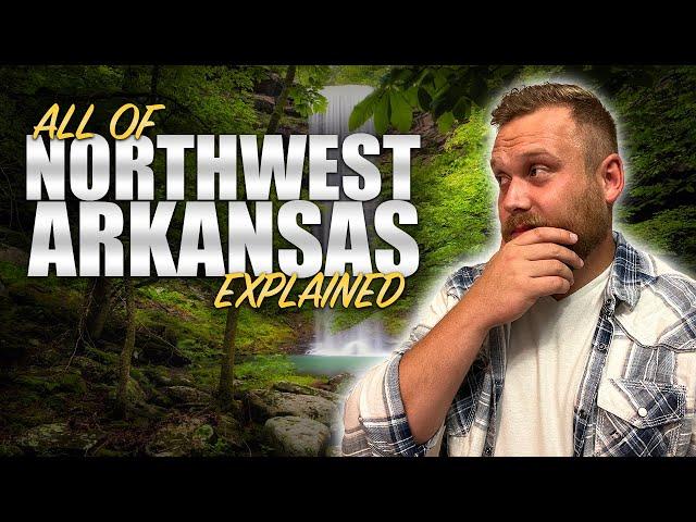 Living In Northwest Arkansas | EVERYTHING YOU NEED TO KNOW WHEN MOVING HERE! | NWA Map Tour