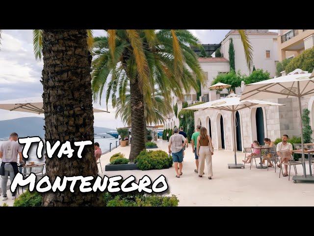 Tivat Montenegro  Walking Tour 4K