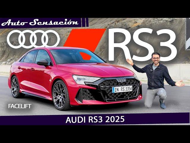 Prueba AUDI RS3 2025 . Todavía más rápido y eficaz con esta actualización.