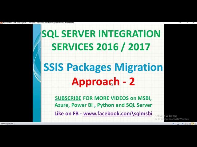 SSIS Packages Migration | Upgrade SSIS 2012 to SSIS 2016 | SSIS Migration | upgrade ssis packages