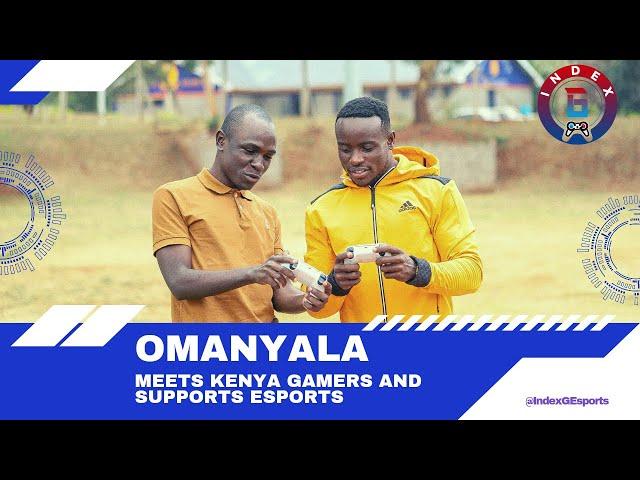 FERDINAND OMANYALA MEETS KENYAN #ESPORTS GAMERS