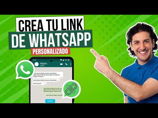  Como CREAR un Link de WhatsApp con MI NUMERO ¡Actualizado 2024!