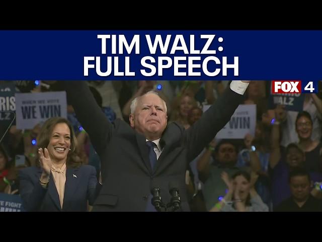 Tim Walz Philadelphia Rally: FULL SPEECH