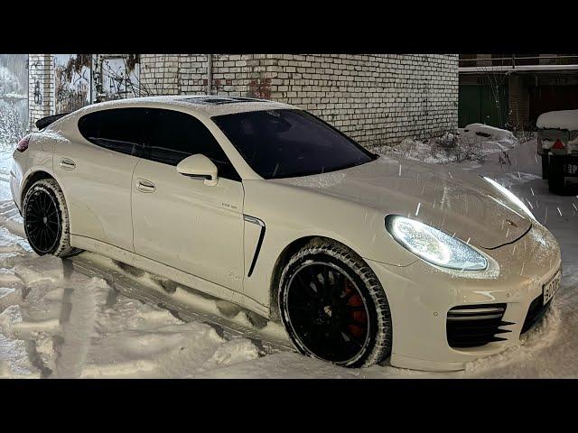 Porsche Panamera Turbo на 500 сил одни траты ?! | учёт, номера, новый атермальный лобаш