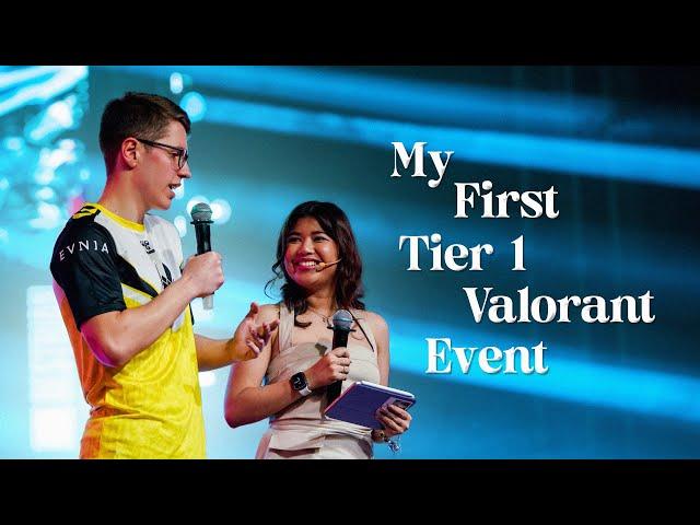 My First Tier 1 Valorant Event | VALORANT CONVERGENCE 2023 VLOG