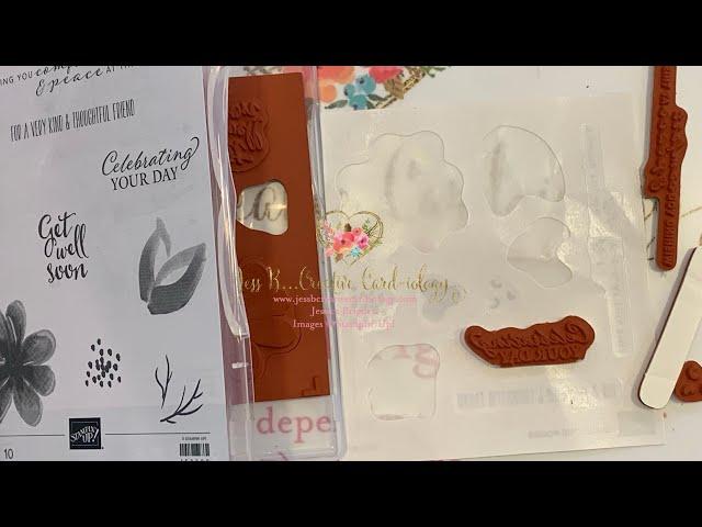 Stampin’ Up! Cling Mount Stamps: How to Apply the Sticker Label, How to Store & Maintain Your Stamps