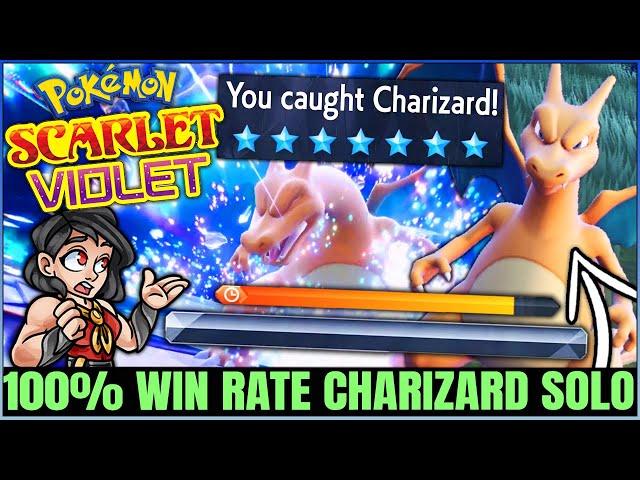 Solo 7 Star Charizard 100% GUARANTEED Every Time - New Broken Raid Guide - Pokemon Scarlet Violet!