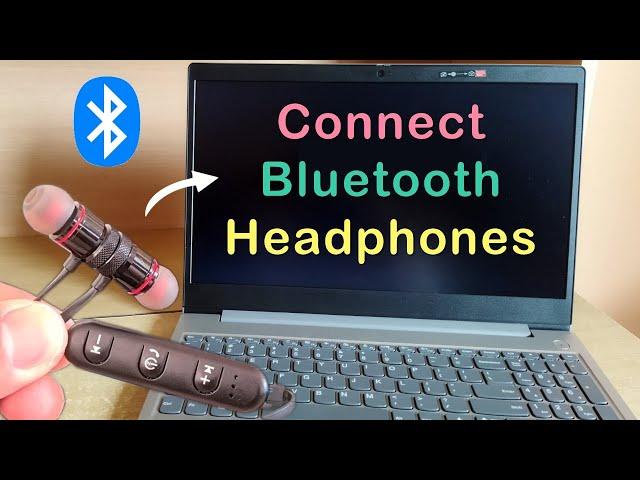How to Connect Bluetooth Headphones to Laptop | Connect Bluetooth Earphone to Laptop