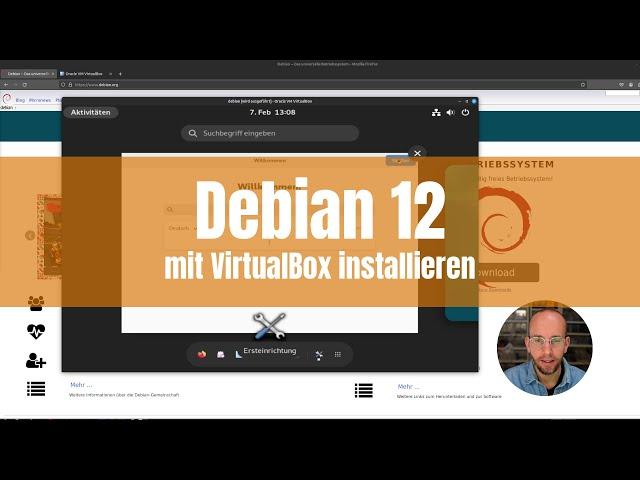 Debian 12 in VirtualBox installieren in 2024 – Netzwerkbrücke und Gasterweiterung