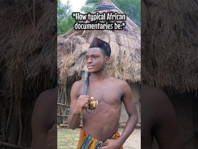 African documentaries be like #shorts #africa #dark #funny #fyp