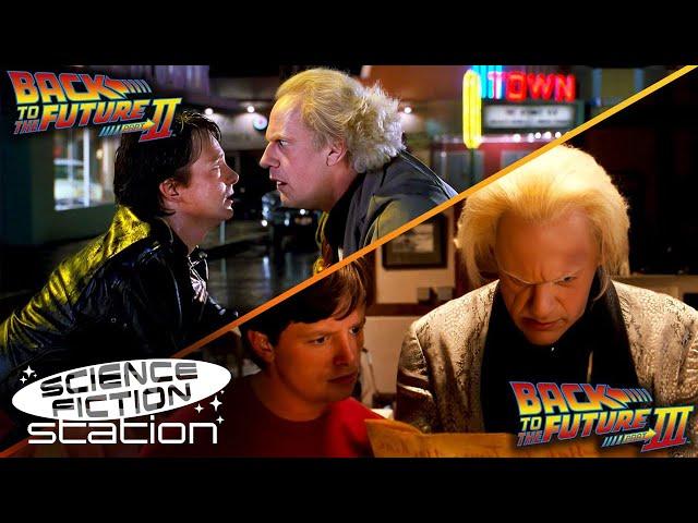 Back To The Future Part II Ending / Back To The Future Part III Opening | Science Fiction Station