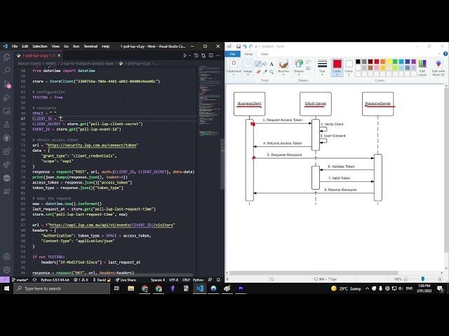 Implement OAuth 2.0 in Python using your Client Credentials