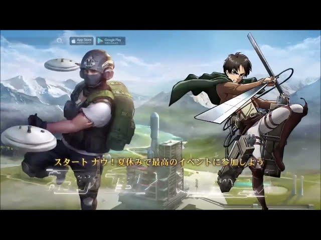 Батлроял по атаке титанов! Attack On Titan X: Knives Out - обзор (Android Ios)