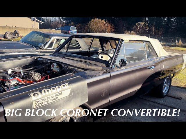 Why Won’t This Brand New Mopar Big Block Run? 1967 Dodge Coronet 500 Project Update