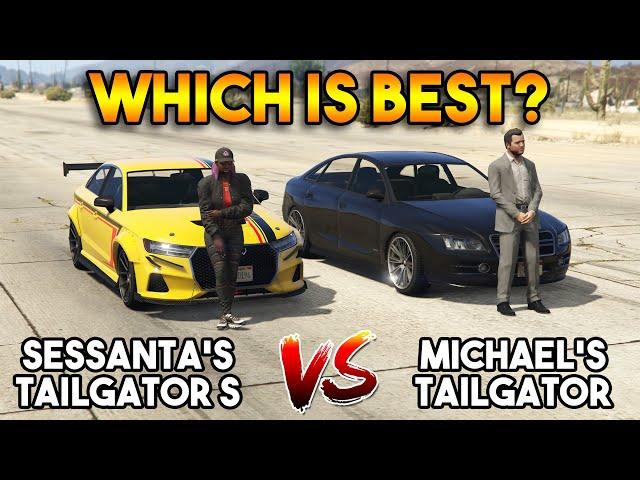 GTA 5 ONLINE : SESSANTA'S TAILAGTOR S VS MICHAEL'S TAILGATOR (WHICH IS BEST?)