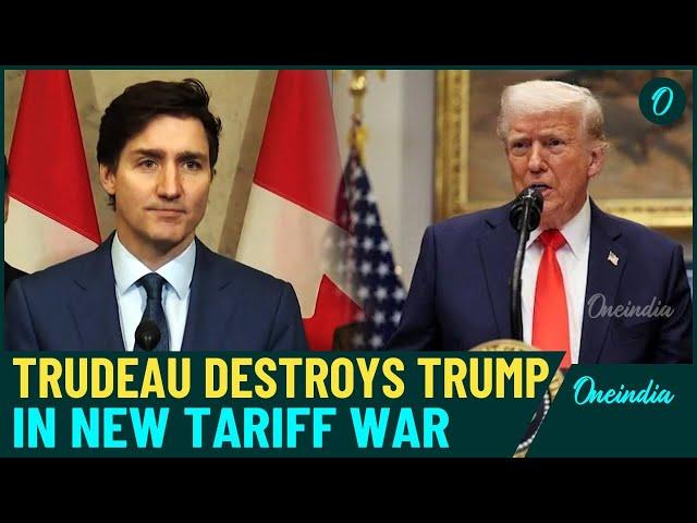 Breaking: Trudeau Punishes U.S For Trump's Tariff War, Economic Collapse of Canada and U.S Soon?