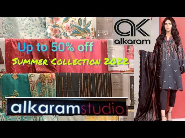 Alkaram Studio Summer Collection 2022 |Alkaram up to 50℅ off | Alkaram Spring Summer # alkaramstudio